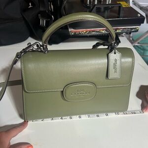 Coach Olive Green Crossbody Bag